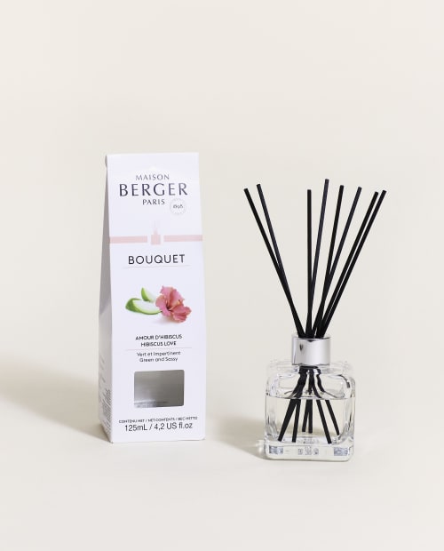 Déco Senteurs | Bouquet Parfumé Cube Amour d'Hibiscus - YD35964
