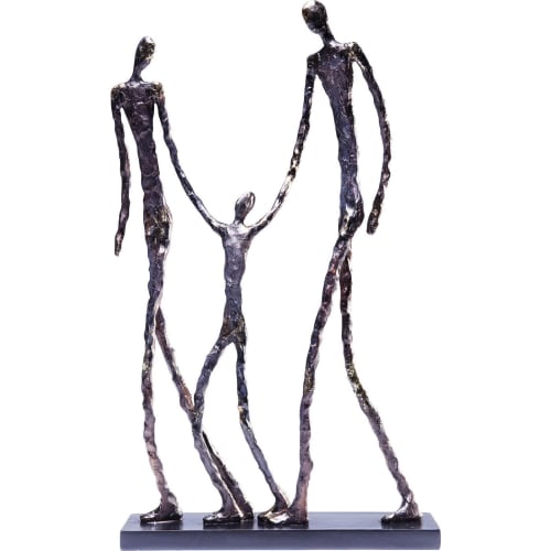 Déco Statuettes et figurines | Statuette famille de personnages en polyrésine H47 - CA60455