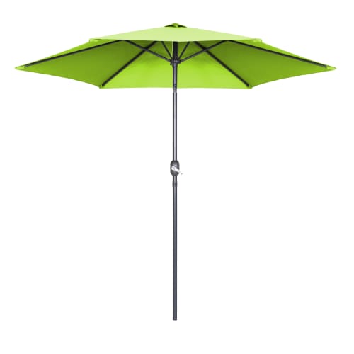 Jardin Parasols | Parasol droit en aluminium vert - RZ61558