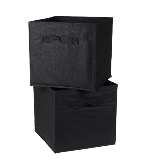 Déco Boîtes | Cube de rangement intissé 28x28cm - IV55883