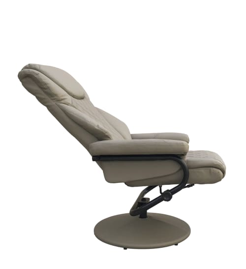 Canapés et fauteuils Fauteuils | Fauteuil inclinable avec repose pieds gris - XH71342