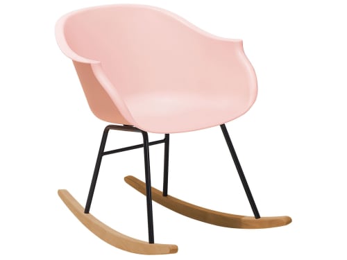 Canapés et fauteuils Fauteuils | Chaise à bascule rose - FT08275