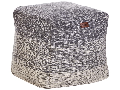 Canapés et fauteuils Poufs | Pouf cubique gris clair 40 x 40 cm - JO62680