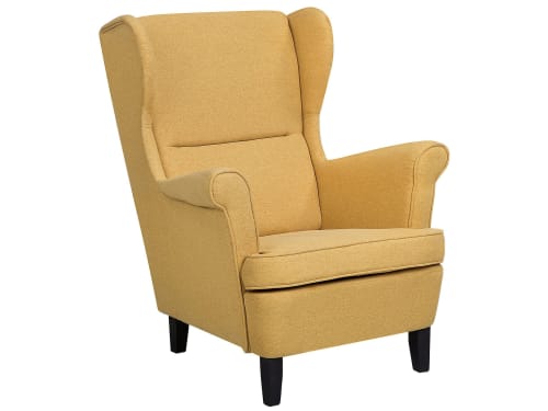 Canapés et fauteuils Fauteuils | Fauteuil en tissu jaune - BO42073