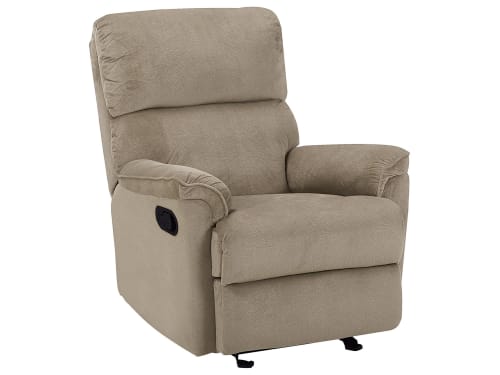 Canapés et fauteuils Fauteuils | Fauteuil en tissu marron clair - UE30688