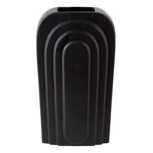 Déco Vases | Vase arc noir H18,4cm - TL38568