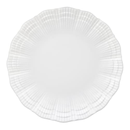Piatto da portata (x6) Porcellana Bianco CORAIL BLANC