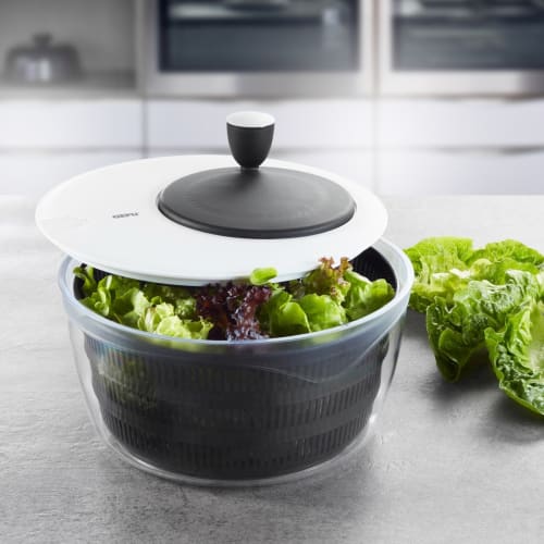 Centrifuga per insalata Oxo in acciaio inox