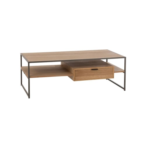 Meubles Tables basses | Table basse design en bois avec tiroir - OM87934