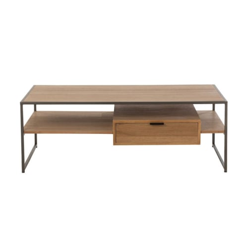 Table à manger pliante en bois mindi- miv interiores