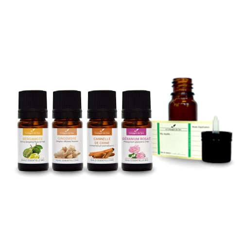 Déco Huiles essentielles | Pack d'huiles essentielles ambiance exotique bio - HD79559