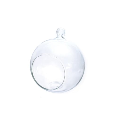 Déco Vases | Boule verre ouverte 12cm - DV61564