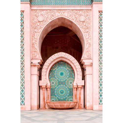 Déco Toiles et tableaux | Tableau sur toile architecture marocaine 30x45cm - WN42906