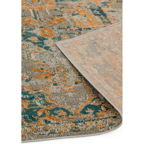 Tapis De Salon Tisse Plat En Polypropylene Jaune Moutarde 160x230 Cm Arabesque Maisons Du Monde