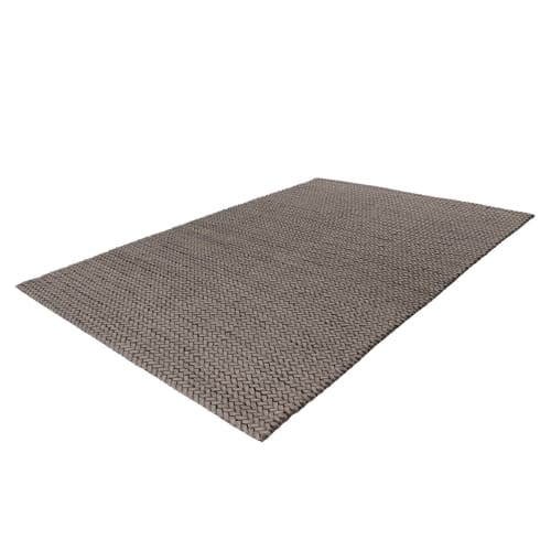 Tapis Salon Shaggy - Hugo - Taupe - 120 x 170 cm - 100