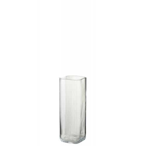 Déco Vases | Vase carré transparent H32cm - ZG98209
