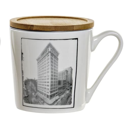 Art de la table Bols, tasses et mugs | Mug avec infuseur Ingalls Building 400ml - UM39340