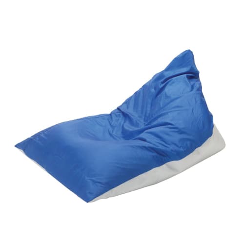 Canapés et fauteuils Poufs | Pouf géant en toile de montgolfière recyclée bleu - RZ59376