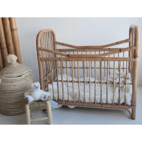 Berceau Pour Bebe En Rotin Olga Maisons Du Monde