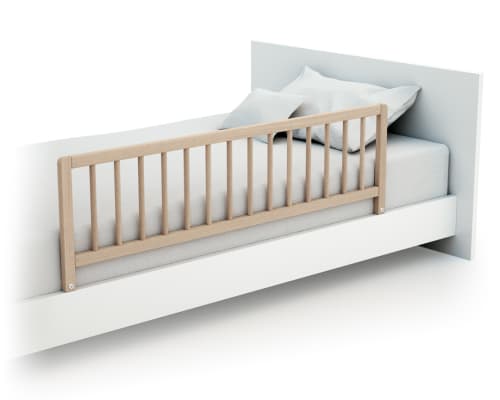 Barriere De Lit Hetre Brut Essentiel Maisons Du Monde