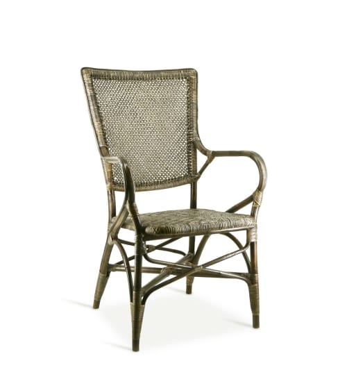 Canapés et fauteuils Fauteuils | Fauteuil en rotin gris - RP15353