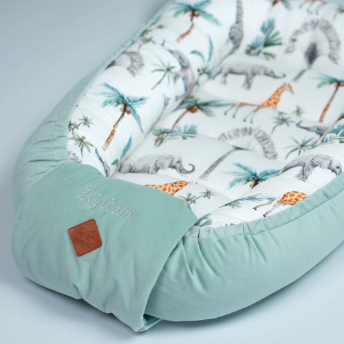 Cocon Bebe Matelasse Nid Reducteur De Lit Safari Safari Maisons Du Monde