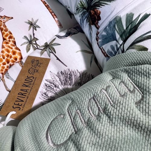 Cocon Bebe Matelasse Nid Reducteur De Lit Safari Safari Maisons Du Monde