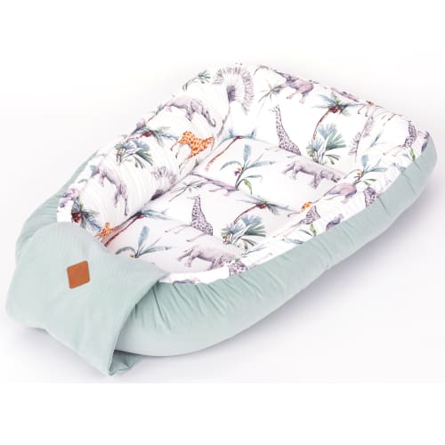 Cocon Bebe Matelasse Nid Reducteur De Lit Safari Safari Maisons Du Monde