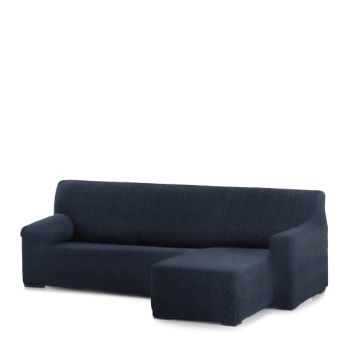 Funda Sofá Relax Chaise Longue Izquierdo Corto (250-360 cm) Azul ROC, Maisons du Monde en 2023