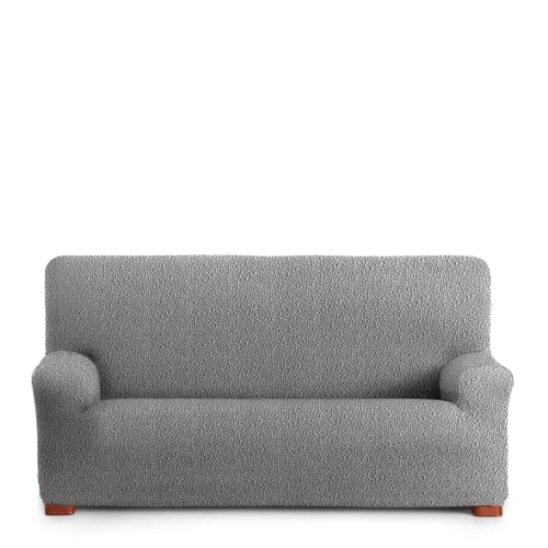 Funda de sofá 2 plazas elástica gris claro 140 - 200 cm EYSA PREMIUM |  Maisons du Monde