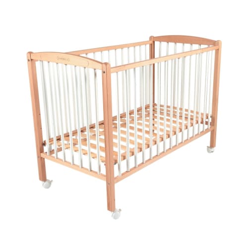 Lit Bebe Bicolore Blanc 70x140 Cm Arthur Maisons Du Monde Lit Bebe Bicolore Blanc 70x140 Cm Arthur Maisons Du Monde