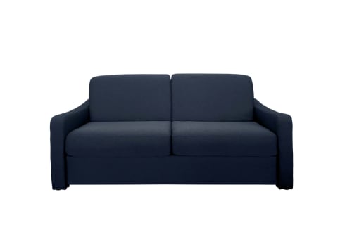 Canapés et fauteuils Canapés droits | Canapé convertible 3 places  en polyester bleu - JL43813