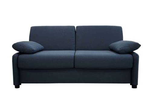 Canapés et fauteuils Canapés droits | Canapé convertible 3 places  en polyester bleu - YD43570