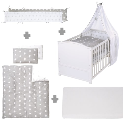 Lit Evolutif En Bois Matelas Et Accessoires Bebe Maisons Du Monde