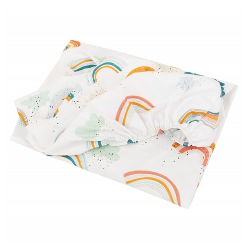 Drap Housse Bebe En Coton Multicolore 60x1 Maisons Du Monde