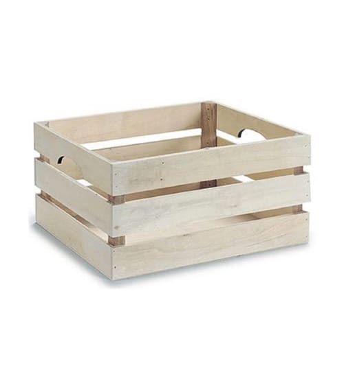 Déco Boîtes | Caisse en bois style caisse à fruits - EQ43288