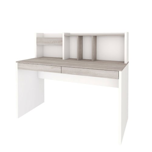 Meubles Bureaux et meubles secrétaires | Bureau, sur-meuble Effet bois  Blanc, bois - XC27021