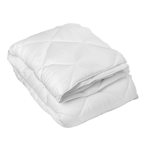 Couette En Microfibre 4 Saisons Microfibre Blanc 0x140 Maisons Du Monde