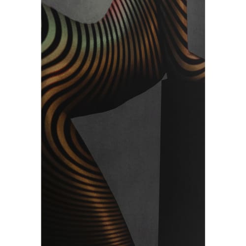 Déco Toiles et tableaux | Tableau femme illusion d'optique en verre 120x80 - FX71823