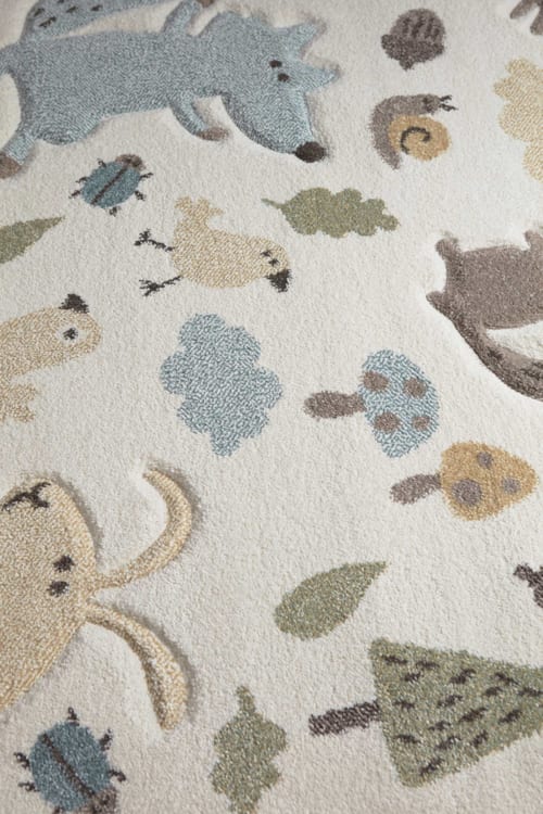 Tapis enfant animaux FOREST