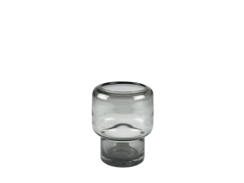 Déco Vases | Vase en verre gris - TB50354
