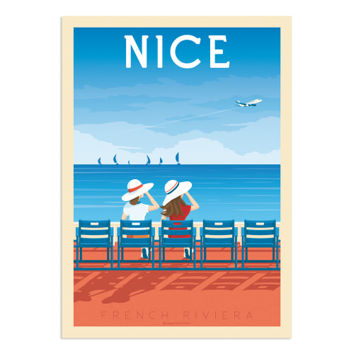 Déco Affiches et posters | Affiche Nice  30x40 cm - XD91932