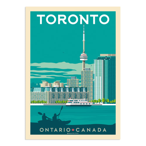 Déco Affiches et posters | Affiche Toronto  50x70 cm - PT39146