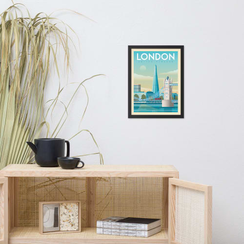 Déco Affiches et posters | Affiche Londres Tower Bridge  21x29,7 cm - OH48409