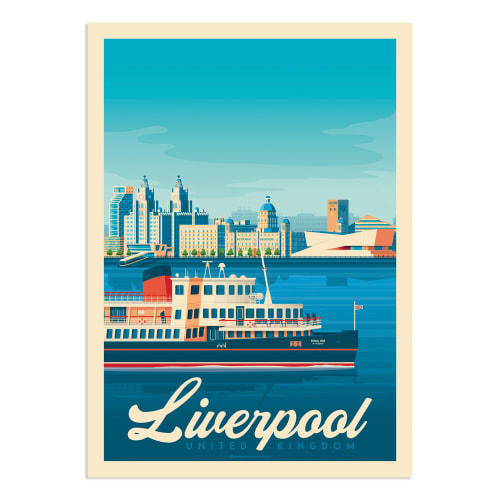 Déco Affiches et posters | Affiche Liverpool  21x29,7 cm - JZ74754