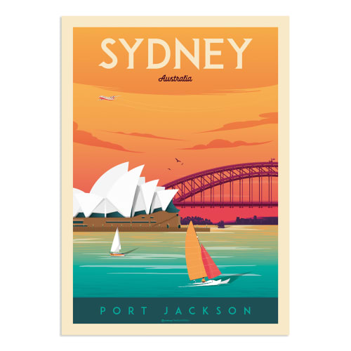 Déco Affiches et posters | Affiche Sydney  30x40 cm - XR65348