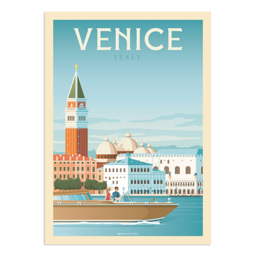 Déco Affiches et posters | Affiche Venise  21x29,7 cm - XH99750