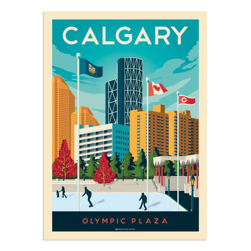 Déco Affiches et posters | Affiche Calgary  50x70 cm - XK27778