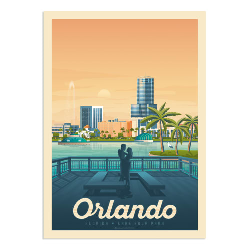 Déco Affiches et posters | Affiche Orlando  30x40 cm - WP41721