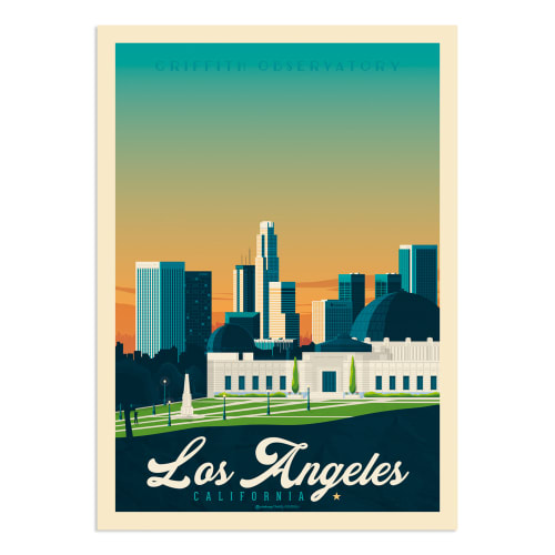Déco Affiches et posters | Affiche Los Angeles  21x29,7 cm - AM99995